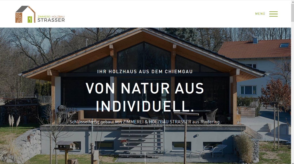 Webtexte Bauunternehmen Holzhäuser